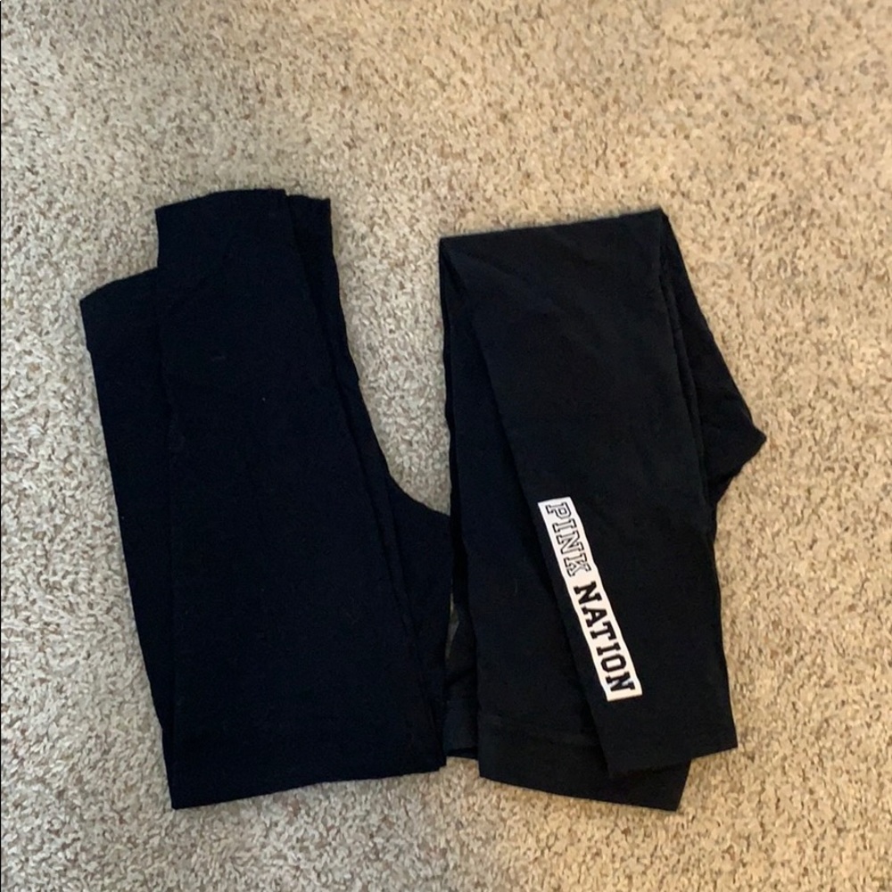 2 VS PINK leggings